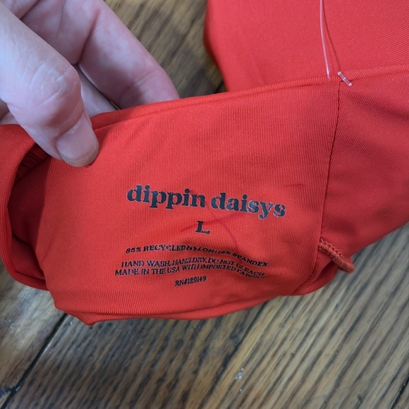 Dippin Daisys Eternal Bikini Top Poppy size L NWT - Picture 6 of 7